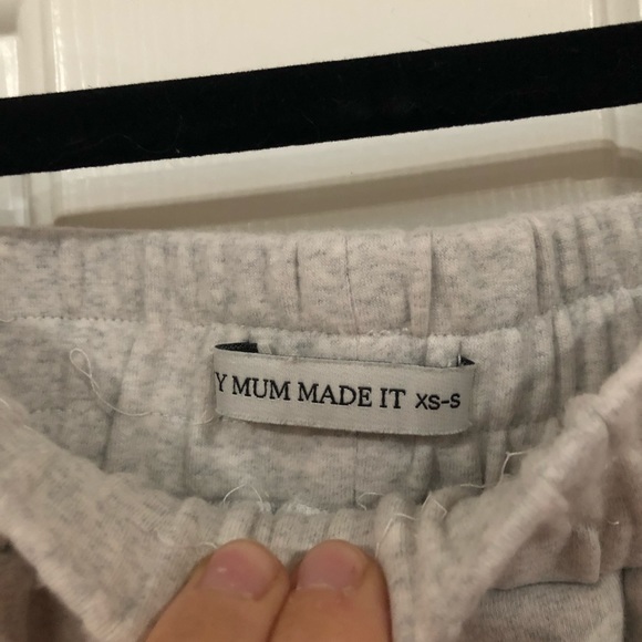 My Mum Made It Speckled Grey Staple Sweatpants - Picture 5 of 6